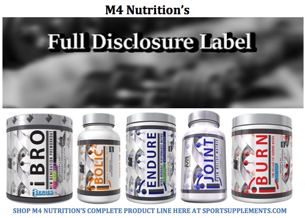 M4 Nutrition Bodybuilding Products