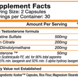 iBolic2 Nutritional Label