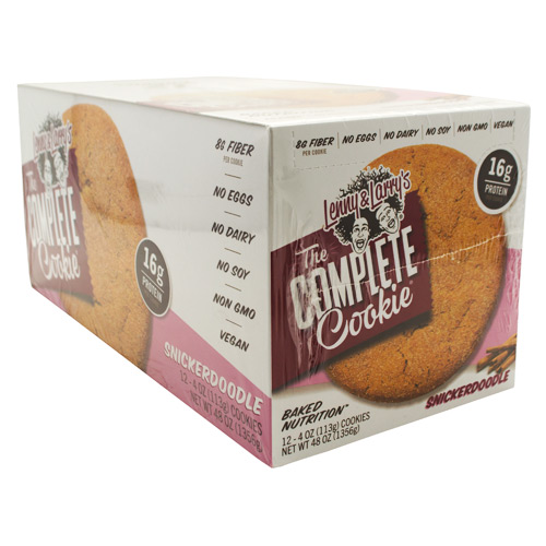 Lenny & Larrys All-Natural Complete Cookie - Snickerdoodle - 12 ea