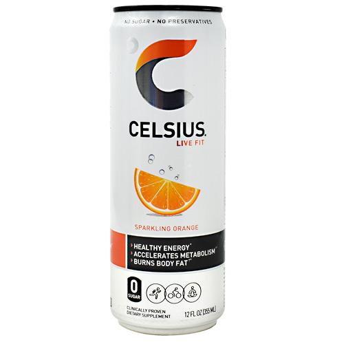 Celsius Celsius - Sparkling Orange - 12 ea