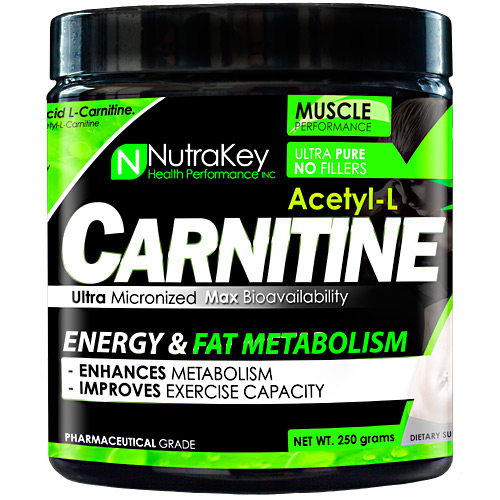 Nutrakey Acetyl-L-Carnitine - 500 ea