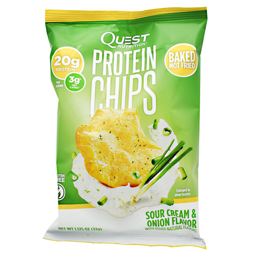 Quest Nutrition Protein Chips - Sour Cream & Onion - 8 ea