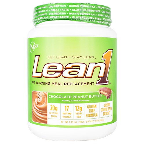 Nutrition 53 Lean1 - Chocolate Peanut Butter - 15 ea