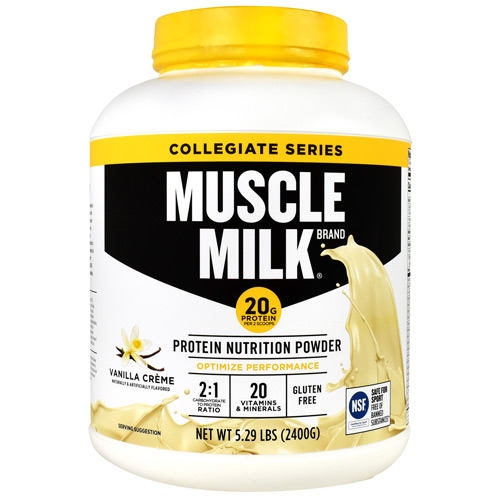 Cytosport Collegiate Series Muscle Milk - Vanilla Creme - 5.29 lb