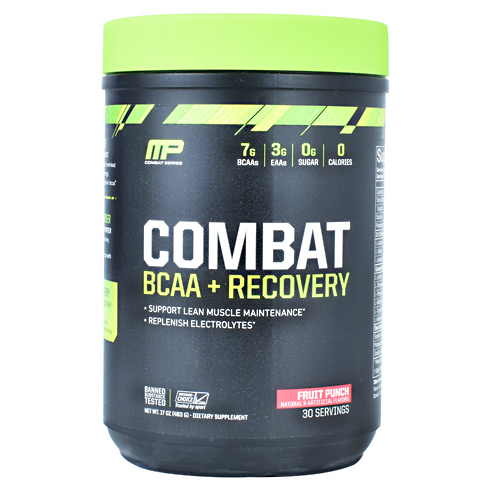 MusclePharm Combat Series Combat BCAA + Recovery - Fruit Punch - 30 ea