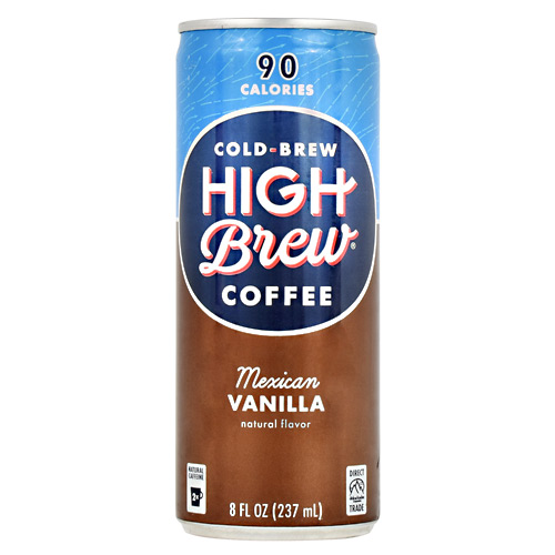 High Brew Coffee Cold Brew Coffee RTD - Mexican Vanilla - 12 ea
