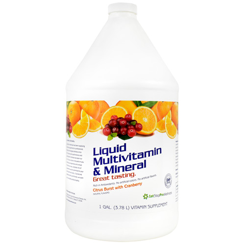 High Performance Fitness Liquid Multivitamin & Mineral - Citrus Burst with Cranberry - 1 gallon