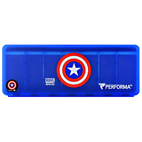 Perfectshaker 7 Day Vitamin Storage - Captain America - 1 ea