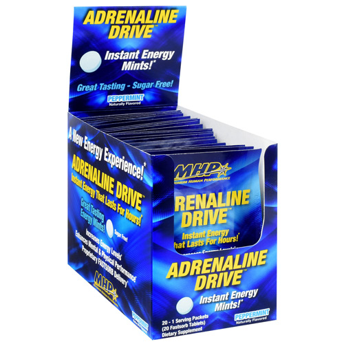 MHP Adrenaline Drive - Peppermint - 20 ea