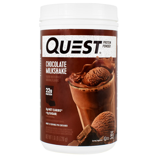 Quest Nutrition Protein Powder - Chocolate Milkshake - 1.6 lb
