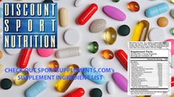 Supplement Ingredient List