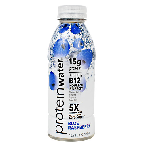 Probalance Inc Protein Water - Blue Raspberry - 16 ea