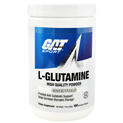 GAT L-Glutamine - Unflavored - 100 ea