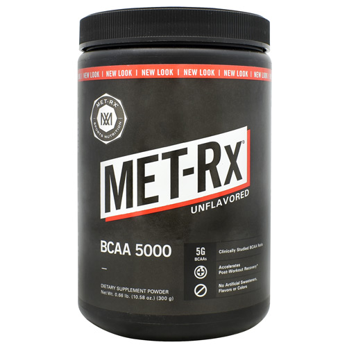 Met-Rx USA BCAA 5000 - Unflavored - 60 ea