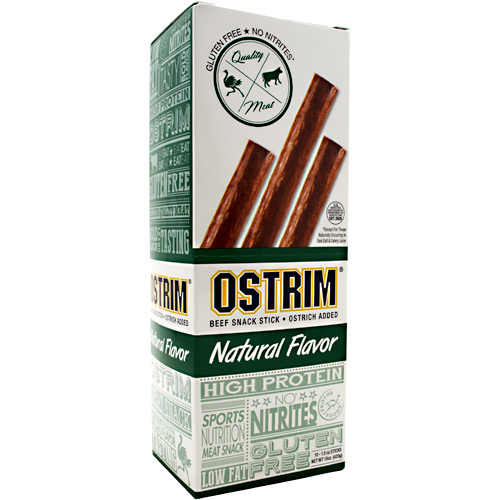 Ostrim Beef & Ostrich Snack - Natural - 10 ea