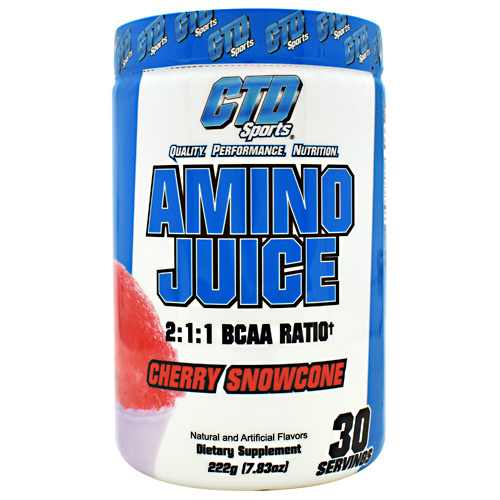 CTD Labs Amino Juice - Cherry Snowcone - 30 ea