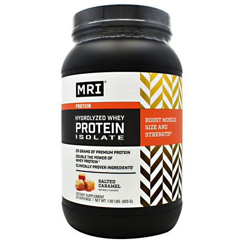 MRI Hydrolyzed Whey Protein Isolate - Salted Caramel - 25 ea