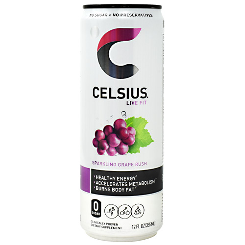 Celsius Celsius - Sparkling Grape Rush - 12 ea