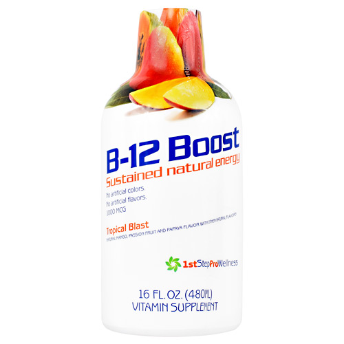 High Performance Fitness B12 Boost - Tropical Blast - 16 oz