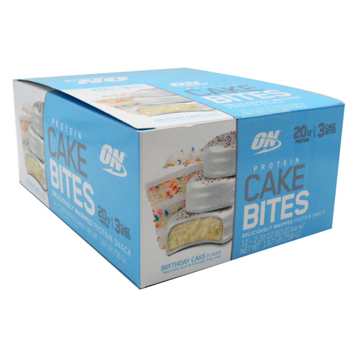 Optimum Nutrition Cake Bites - Birthday Cake - 12 ea