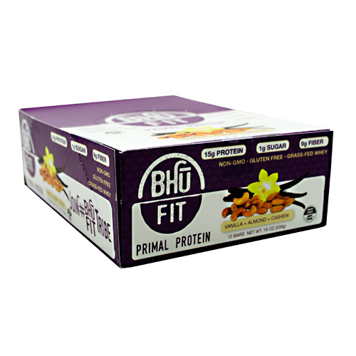 Bhu Foods BHU FIT BHU Fit Primal Protein - Vanilla Almond Cashew - 12 ea