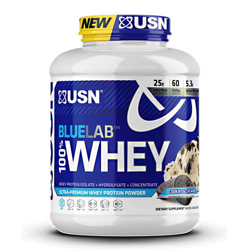 Usn Blue Lab 100% Whey - Cookies & Cream - 4.5 lb