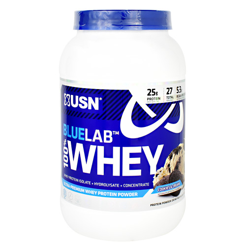 Usn Blue Lab 100% Whey - Cookies & Cream - 2 lb