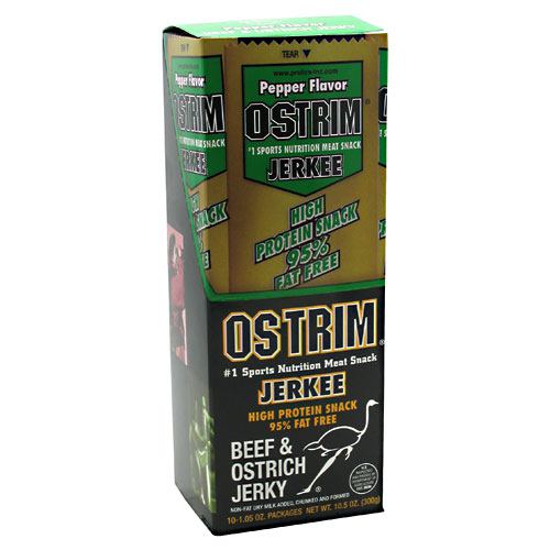 Ostrim Beef & Ostrich Jerky - Pepper - 10 ea