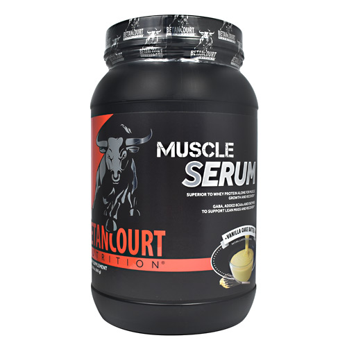 Betancourt Nutrition Muscle Serum - Vanilla Cake Batter - 1.95 lbs