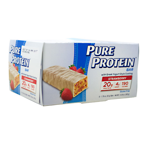 Pure Protein Pure Protein Bar - Greek Yogurt Strawberry - 6 ea