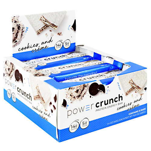 Power Crunch Power Crunch - Cookies and Creme - 12 ea