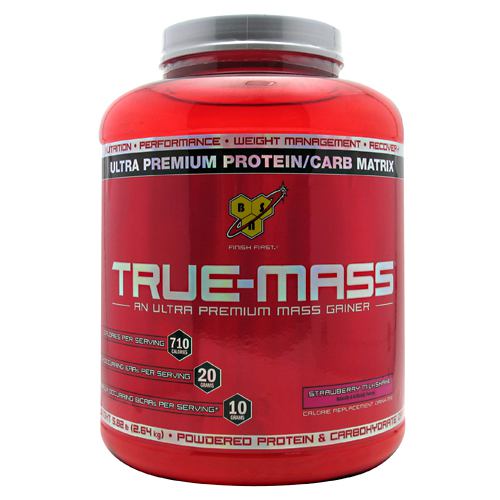 BSN True-Mass - Strawberry Milkshake - 5.82 lb