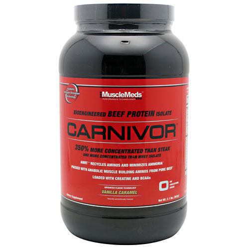 Muscle Meds Carnivor - Vanilla Caramel - 2 lb