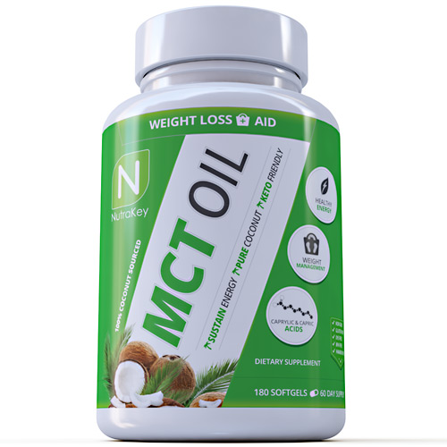 Nutrakey MCT Oil - 180 ea