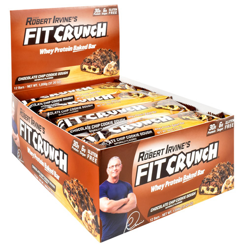 Fit Crunch Bars Fit Crunch Bar - Chcolate Chip Cookie Dough - 12 ea