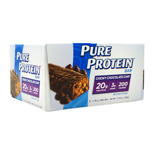 Pure Protein Pure Protein Bar - Chewy Chocolate Chip - 6 ea