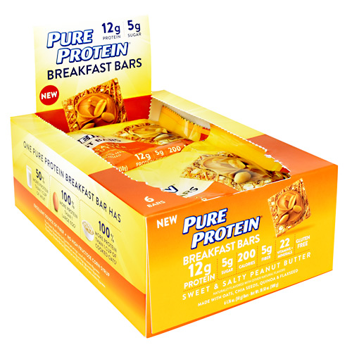 Pure Protein Breakfast Bars Breakfast Bar - Sweet & Salty Peanut Butter - 1 ea
