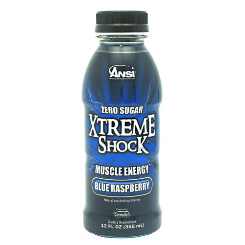 ANSI Xtreme Shock - Blue Raspberry - 12 ea
