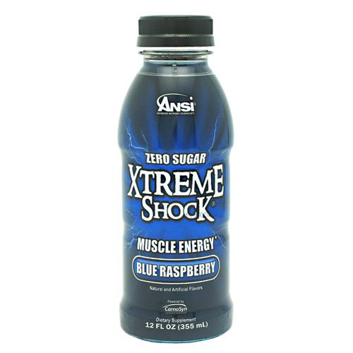 ANSI Xtreme Shock - Blue Raspberry - 12 ea