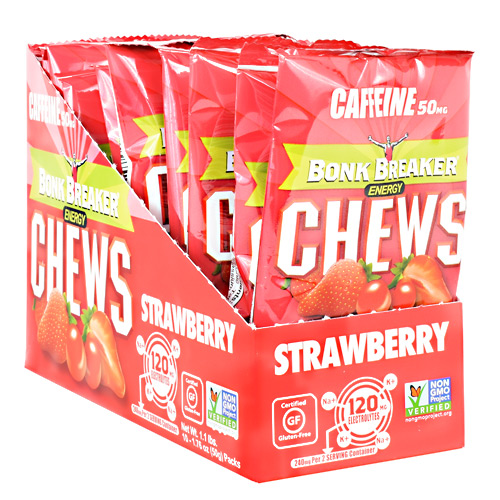 Bonk Breaker Energy Chews - Strawberry - 10 ea