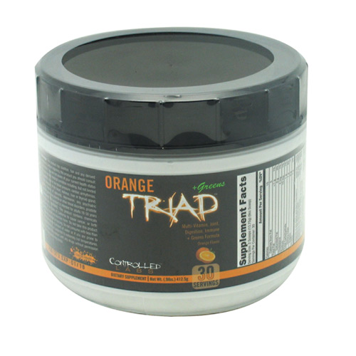 Controlled Labs Orange Triad + Greens - Orange - 30 ea