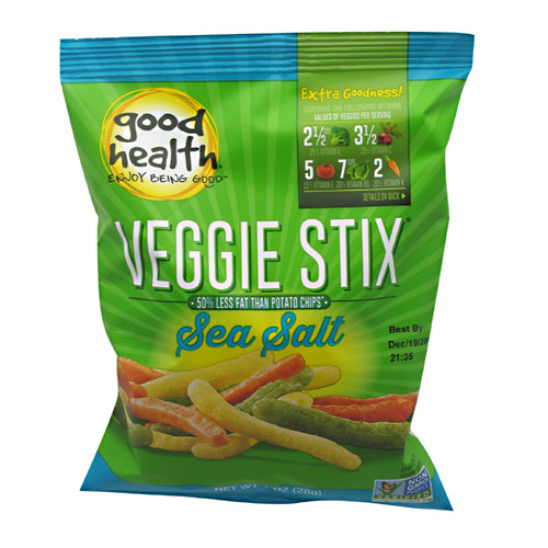 Good Health Natural Foods Veggie Stix - Sea Salt - 24 ea