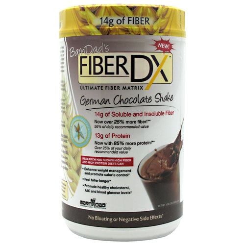 BarnDad Innovative Nutrition Fiber DX - German Chocolate Shake - 20 ea
