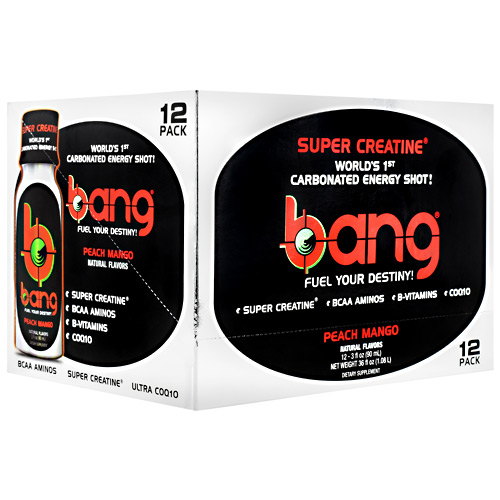 VPX Bang Shot - Peach Mango - 24 ea