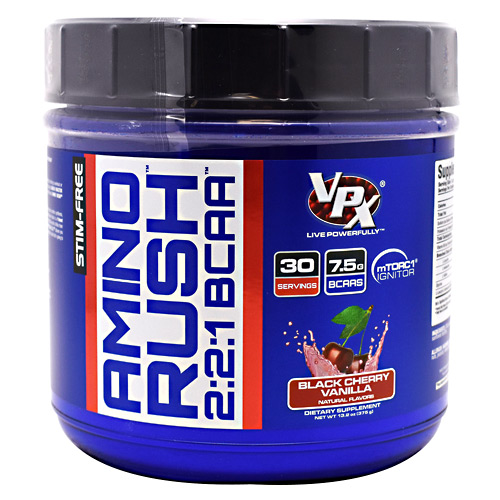 VPX Amino Rush - Black Cherry Vanilla - 30 ea