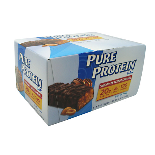 Pure Protein Pure Protein Bar - Chocolate Peanut Caramel - 6 ea