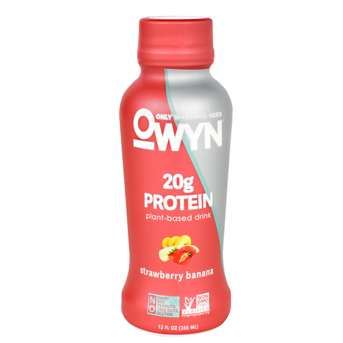 Only What You Need Protein Drink - Strawberry Banana - 12 ea