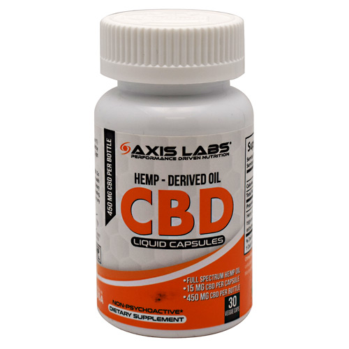 Axis Labs Hemp Derived Oil - 30 caps