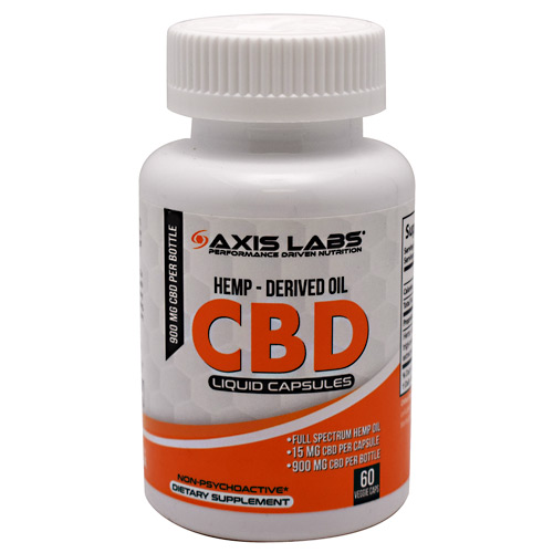 Axis Labs Hemp Derived Oil - 60 caps