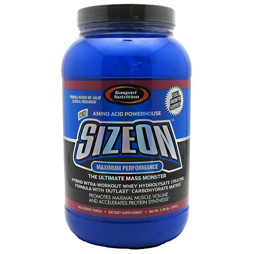 Gaspari Nutrition Maximum Performance SizeOn - Wild Berry Punch - 3.49 lb